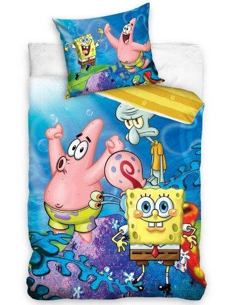 Pościel Bawełniana SpongeBob Kanciastoporty SB201009