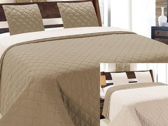 Dwustronna Narzuta Vigo II Cappuccino Ecru 10- Bez Poszewek 220x240