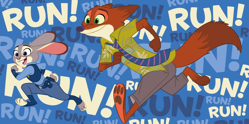 Ręczniki Bawełniane 70x140 cm Disney Zootopia 005