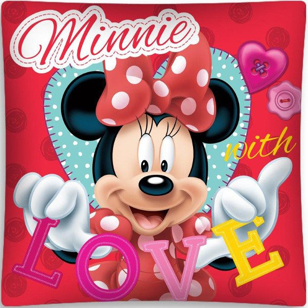 Poszewka 3D Disney Minnie Mouse 01 40x40 cm