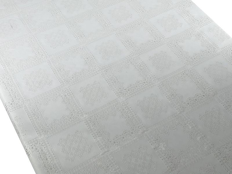 Obrus Ceratowy Biała Koronka 137 WH-WHITE P/051W