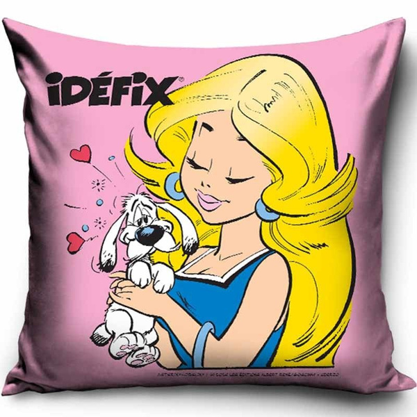 Poszewka Asterix i Obelix Falbala i Idefix AST162002 40x40 cm
