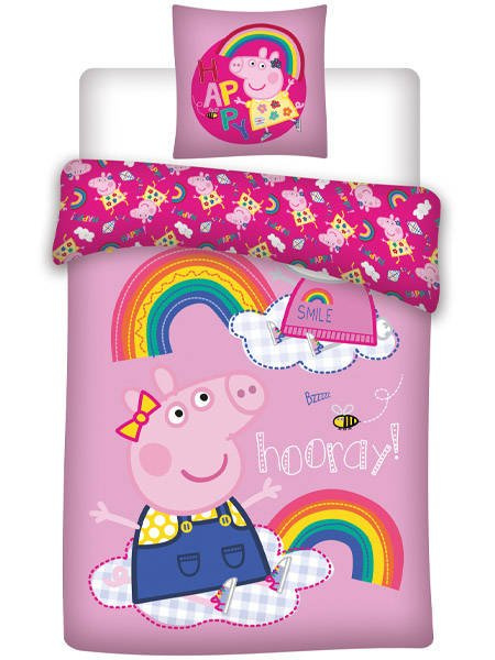Pościel Dziecięca 100x135+40x60 Peppa 014-BABY