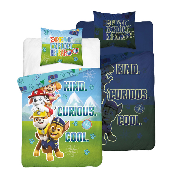 Pościel Psi Patrol 140x200+70x80 PAW PATROL 26 FLUO