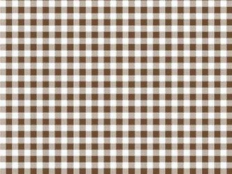Obrus Ceratowy Brązowa Kratka Mirella 152-D