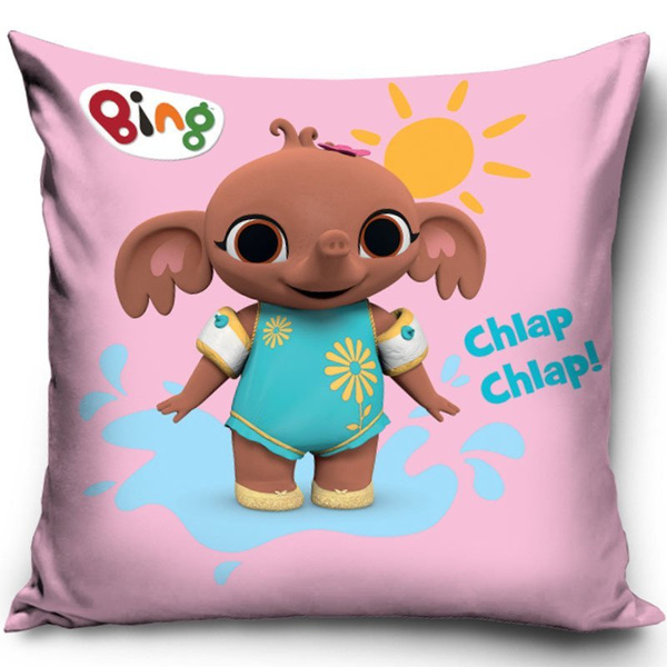 Poduszka Bing Chlap! Chlap! BING181003 40x40 cm Zestaw