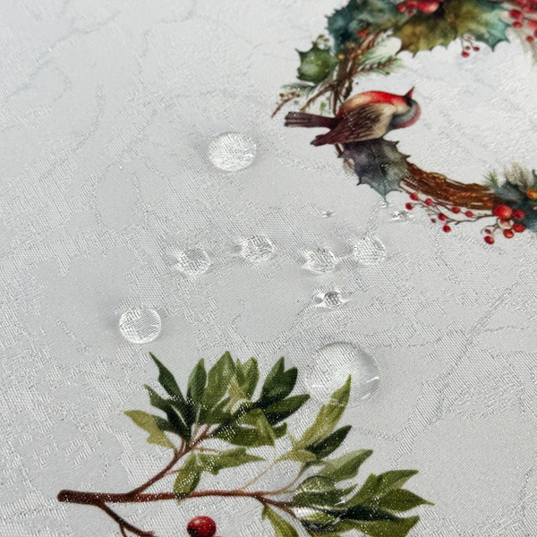 Obrus Plamoodporny Christmas Holly