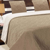 Dwustronna Narzuta Vigo II Cappuccino Ecru 35 220x240+2x40x40
