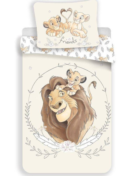 Pościel Bawełniana Król Lew Lion King Circle
