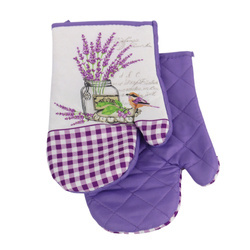 Rękawice Kuchenne z Magnesem Lavender II 0318FS25