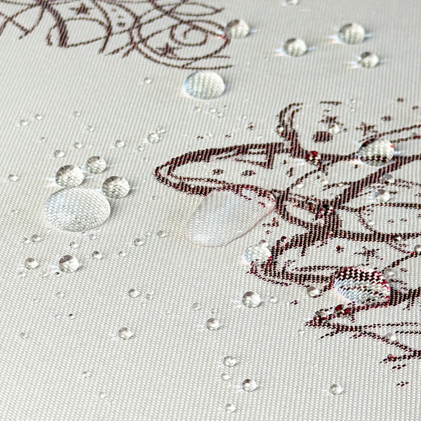 Dwustronny Obrus Plamoodporny Świąteczny Boże Narodzenie Choinka Bordo Z-3401