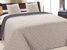 Dwustronna Narzuta Vigo II Srebrny Szary 013 220x240+2x40x40