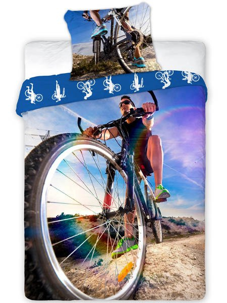 Pościel Bawełniana Sportivo 005 Rower BMX