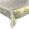Dwustronny Obrus Plamoodporny Świąteczny Śnieg II Złoty