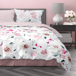 Komplet Pościeli Satyna Bawełniana 160x200+ 2x70x80 Milagro Verde 003