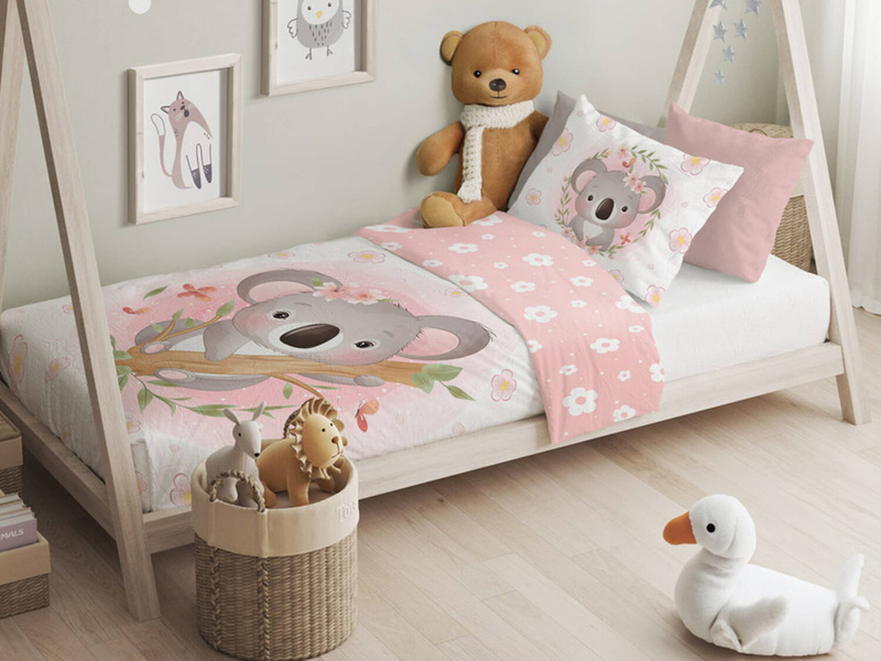 Pościel Dziecięca 100x135+40x60 Przytulaki 15 Koala