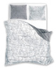 Komplet Pościeli Satyna Bawełniana 220x200+ 2x70x80 Boho 009 Litery