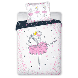 Pościel Dziecięca 100x135+40x60 024 Balerina