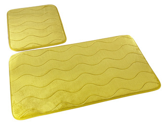 Dywaniki Łazienkowe Sumba Oliwkowy 23 - Dwuczęściowy