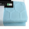 Dwustronna Narzuta Parla 3D Niebieski Jasnoniebieski 220x240 Bez Poszewek
