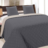 Dwustronna Narzuta Vigo II Srebrny Szary 013 220x240+2x40x40