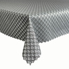 Obrus Plamoodporny Grafit Srebro Zig Zag 2124