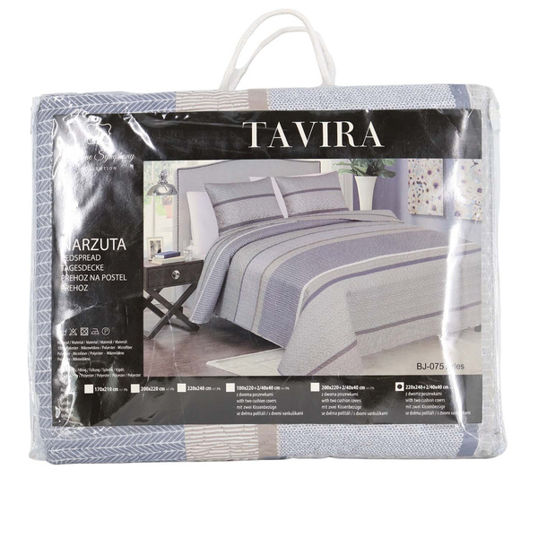 Dwustronna Narzuta TAVIRA BJ-075 Arles 180x220+2x40x40