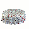 Obrus Plamoodporny Druk Boże Narodzenie Świąteczny Klimat Okrągły