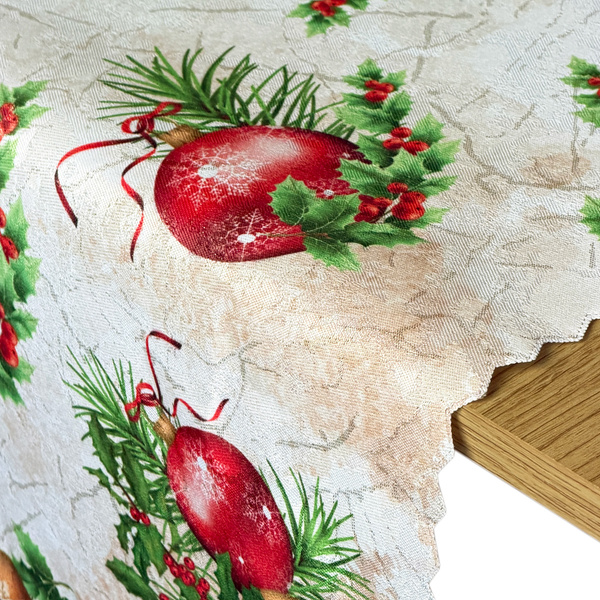 Bieżniki Boże Narodzenie Bombki