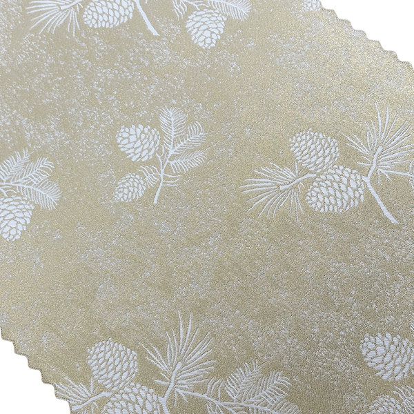 Bieżniki Boże Narodzenie Szyszka Złota