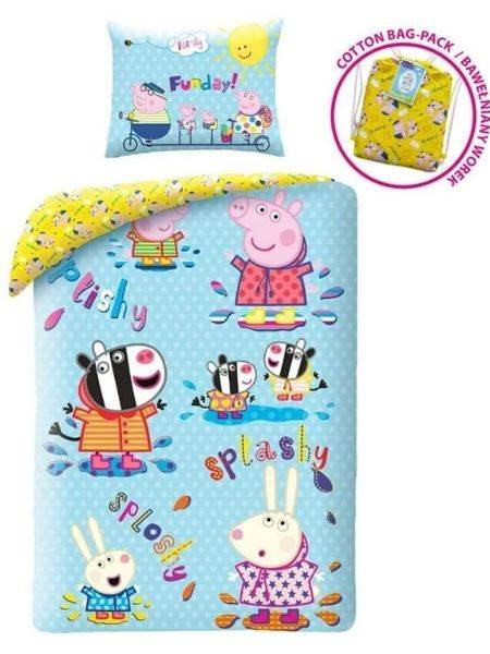 Pościel Dziecięca George Świnka Peppa PE-3011BL