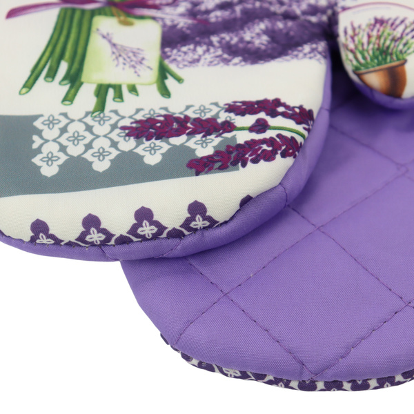 Rękawice Kuchenne z Magnesem Lavender II 9275B