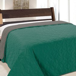 Dwustronna Narzuta Vigo II Emerald Szary Grafit 006- Bez Poszewek 220x240