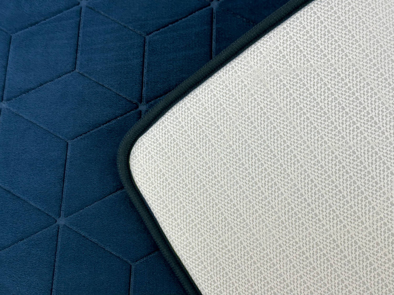 Dywaniki Łazienkowe Sumba Ciemno Niebieski 31 45x75 cm