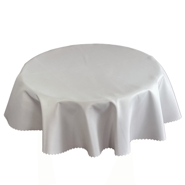 Obrus Plamoodporny 114 GN Szary Okrągły