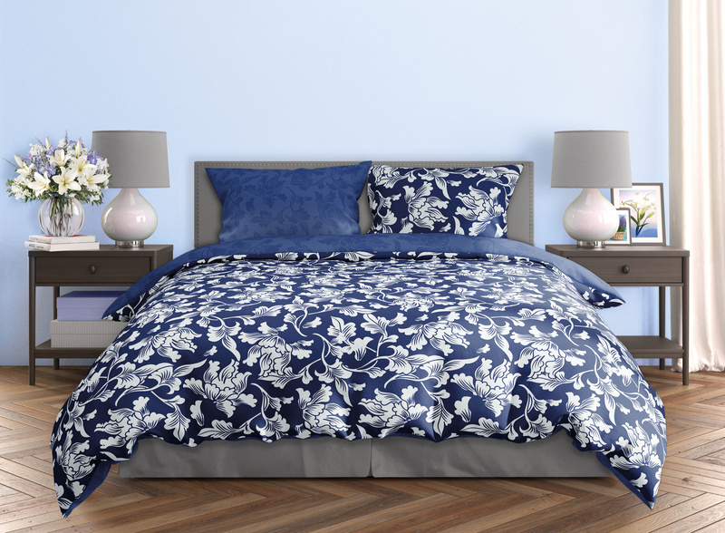 Komplet Pościeli Satyna Bawełniana 220x200+ 2x70x80 Milagro Verde 026