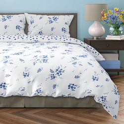 Komplet Pościeli Satyna Bawełniana 140x200+70x90 Milagro Verde 012