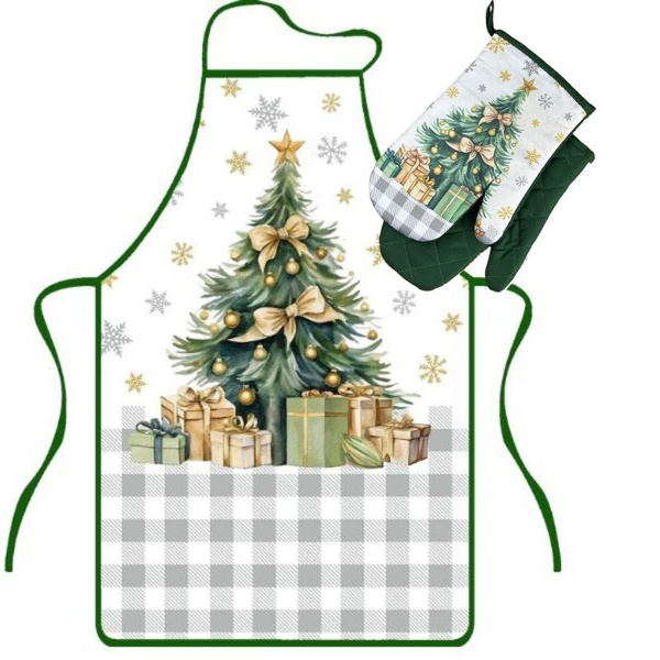 Zestaw Kuchenny Rękawice i Fartuszek F24A2117