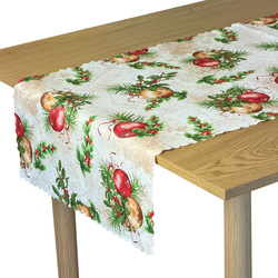 Bieżniki Boże Narodzenie Bombki