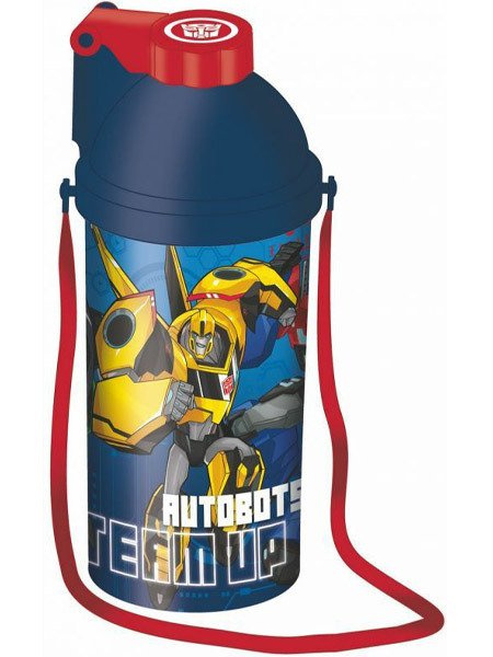 Szkolny Zestaw Śniadaniowy Lunchbox z Bidonem Transformers 2017