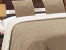 Dwustronna Narzuta Vigo II Cappuccino Ecru 35 220x240+2x40x40