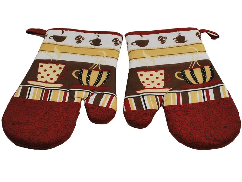 Rękawice Kuchenne z Magnesem Cappuccino II 9172B