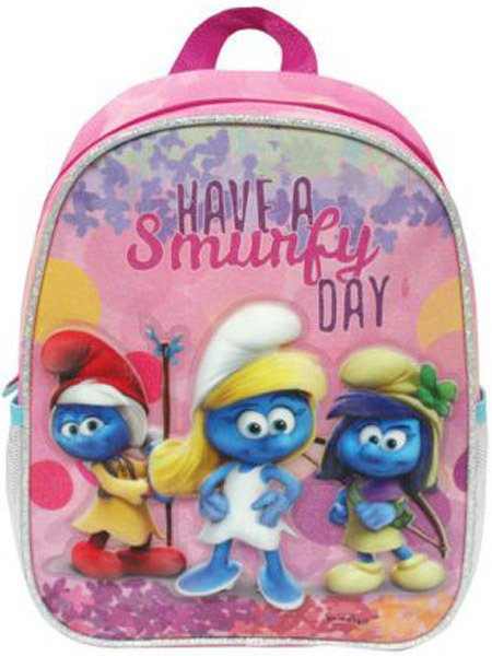 Plecak 3D Smerfy 28x22x10 cm