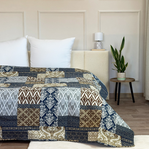 Dwustronna Narzuta TAVIRA SY-6750 220x240 cm Bez Poszewek