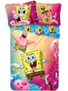Pościel Bawełniana SpongeBob Kanciastoporty SBOB BLUE