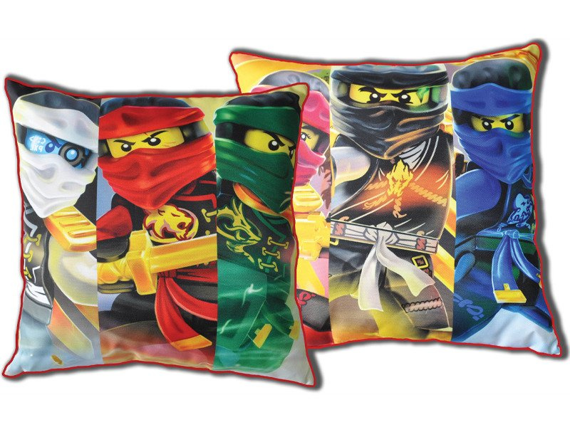 Dwustronna Poduszka Lego Ninjago 633C 40x40 cm