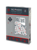Komplet Pościeli 140x200+70x90 Scandic 079 Mikołaj Bałwan