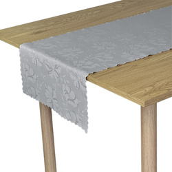 Bieżniki i Serwety Plamoodporny Kwiaty 3329 Szary