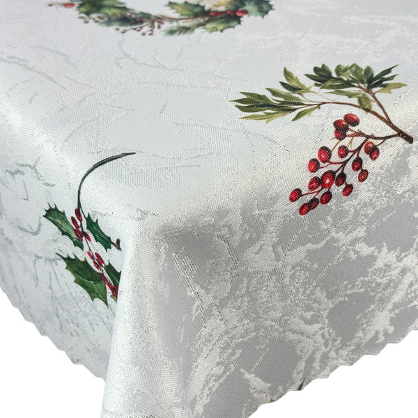 Obrus Plamoodporny Christmas Holly