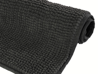 Dywanik Łazienkowy Madura Szary Ciemny Grafitowy 50x80 cm